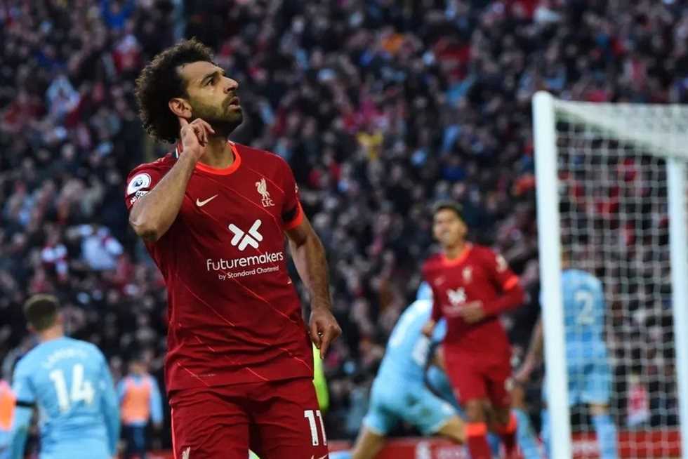 رقم تاريخي ينتظر محمد صلاح في مباراة ليفربول ومانشستر سيتي