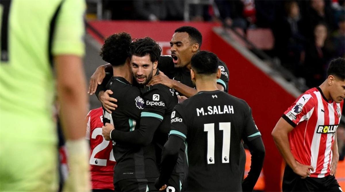 جماهير ليفربول تختار رجل مباراة ساوثهامبتون في الدوري الإنجليزي