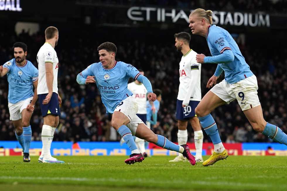 مباشر مباراة مانشستر سيتي وتوتنهام (0-0) بالدوري الإنجليزي.. لحظة بلحظة