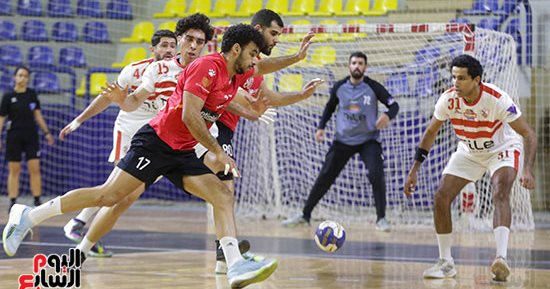 الزمالك مع سموحة والأهلى يواجه الطيران فى مؤجلات دورى محترفي اليد