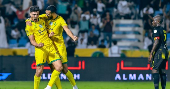 محمد شريف احتياطيا فى تشكيل الخليج ضد الاتفاق فى الدوري السعودي