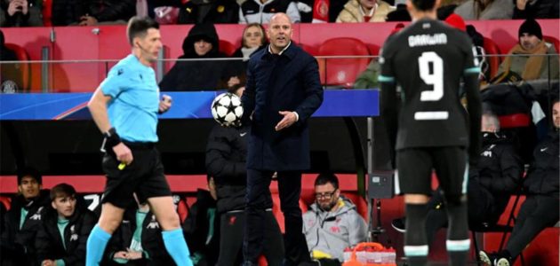 ليس محمد صلاح.. سلوت: تمنيت رؤية لاعب ليفربول يسجل هدفًا.. وأشعر بالأسف تجاه جيرونا