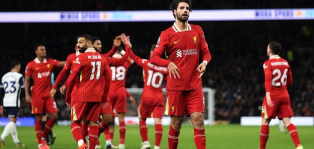 رجل مباراة ليفربول وتوتنهام في الدوري الإنجليزي الممتاز