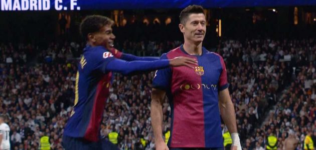 ليفاندوفسكي يقود تشكيل برشلونة ضد ليجانيس في الدوري الإسباني