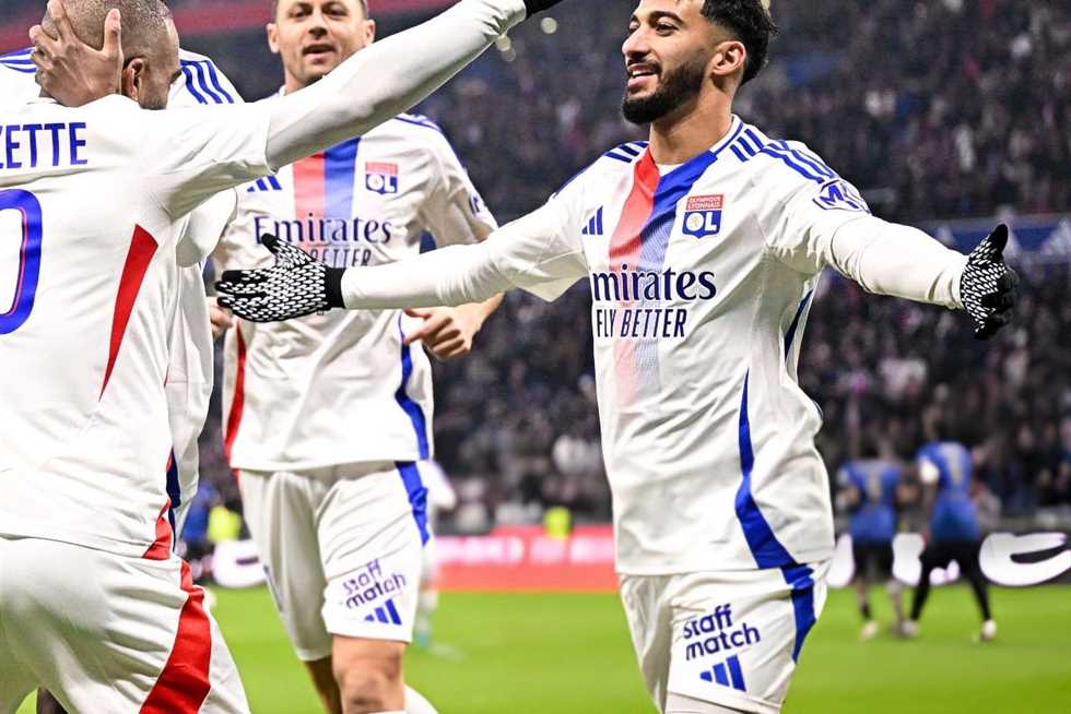 بمشاركة محمد عبدالمنعم.. نيس يسقط أمام ليون برباعية في الدوري الفرنسي