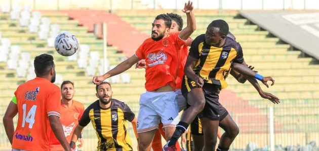 المقاولون العرب يزيد أوجاع المنصورة بثلاثية نظيفة في دوري المحترفين