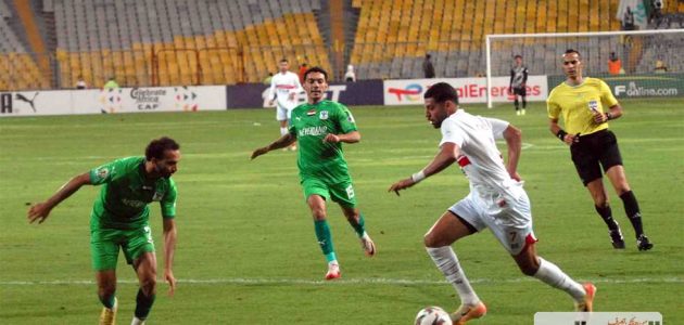 موعد مباراة الزمالك والمصري فى الكونفدرالية والقنوات الناقلة