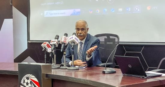 جمال علام يلقى الكلمة الافتتاحية فى الجمعية العمومية لاتحاد الكرة غدا