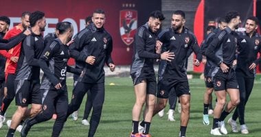 مران الأهلي.. جلسة كولر لترتيب رحلة كوت ديفوار وتدريبات في الجيم