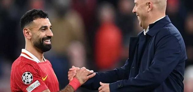 أرني سلوت يتحدث عن تجديد عقد محمد صلاح مع ليفربول