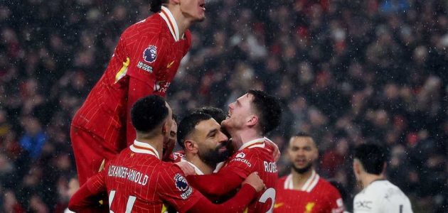 ملخص وأهداف نتيجة مباراة ليفربول ضد مانشستر يونايتد في الدوري الإنجليزي (فيديو)