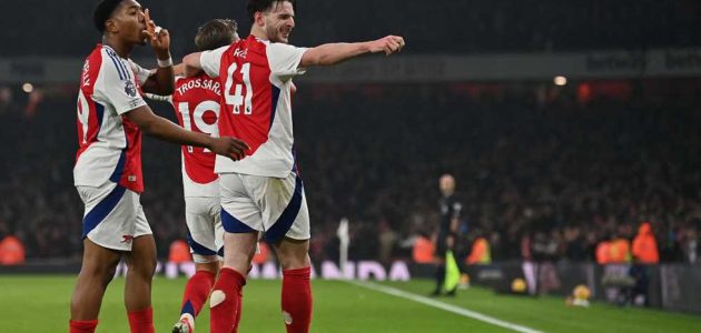 موعد مباراة أرسنال وأستون فيلا في الدوري الإنجليزي