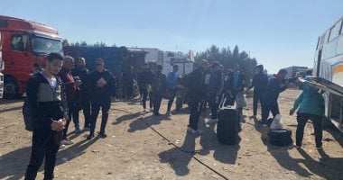 إطار الأتوبيس يعطل وصول صيد المحلة لمواجهة القزازين في دورى الدرجة الثانية