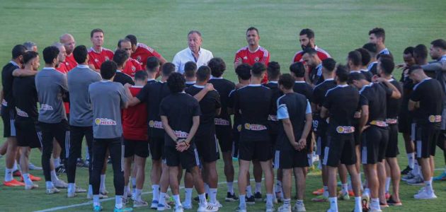 رسالة الخطيب الأخيرة للاعبي الأهلي قبل مباراة صن داونز