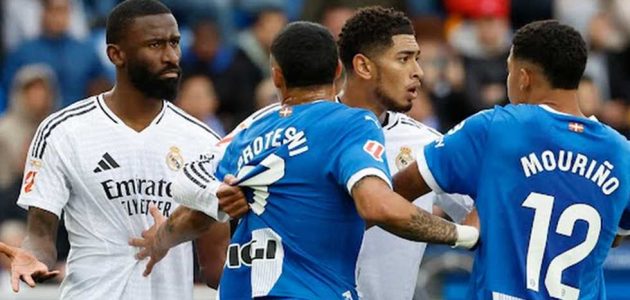 في مباراة البطاقات الحمراء.. ريال مدريد يُسقط ديبورتيفو ألافيس بالدوري الإسباني (فيديو)