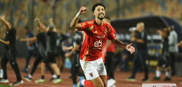 الأهلي ضد فاركو.. ثنائية وسام أبوعلي تقرب المارد من التتويج بالدوري (فيديو)