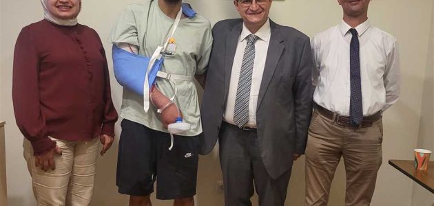 جراحة ناجحة لمحمد حمدي نجم زد